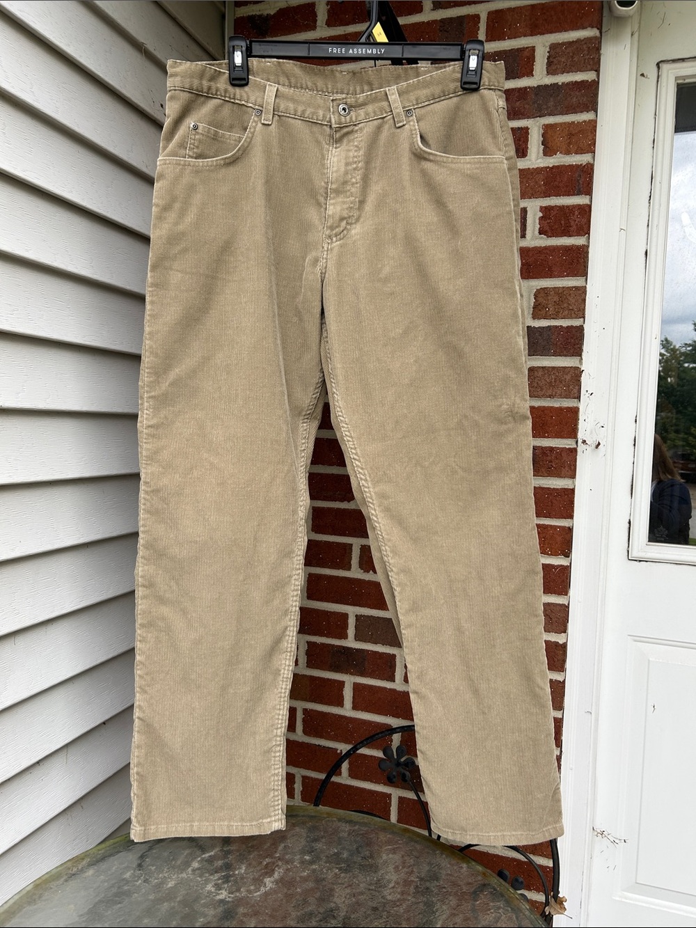 Men's Tan Corduroy Pants W36, L32